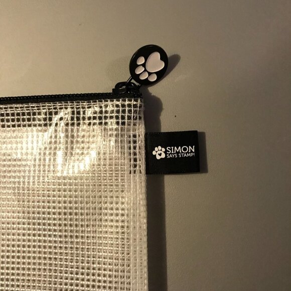 Simon Says Stamp zippered storage bags in multiple colors, card making, crafts - Picture 8 of 8